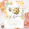 Oh Babee  baby shower invitation, honey bee baby shower, mommy to bee, parents to bee invitation