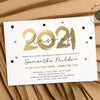 Graduation Party Invitation Template, Class of 2021 Graduation Announcement