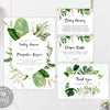 Tropical Baby Shower Invitation Suite Templates