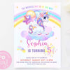 Unicorn Invitation Template