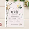 Woodland Baby Shower Invitation